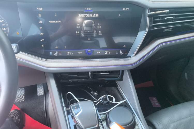 Used Volkswagen Touareg 2019 3.0 TSI RuiFeng Edition China V Standard Audio And AC Panel