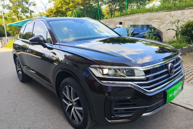 Used Volkswagen Touareg 2019 3.0 TSI RuiFeng Edition China VI Standard Front Right 45 Deg