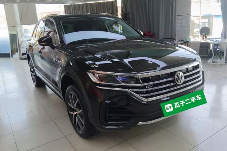 Used Volkswagen Touareg 2019 3.0 TSI RuiFeng Edition China VI Standard Front Right 45 Deg