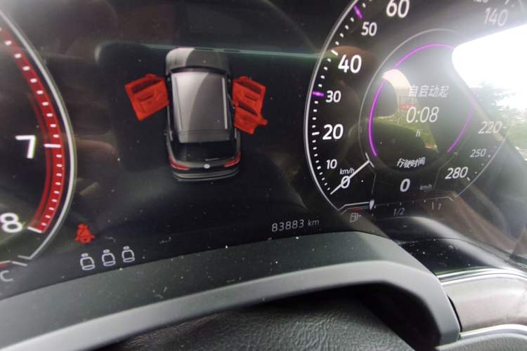 Used Volkswagen Touareg 2019 2.0TSI Ruiyi Edition China VI Standard Instrument Cluster
