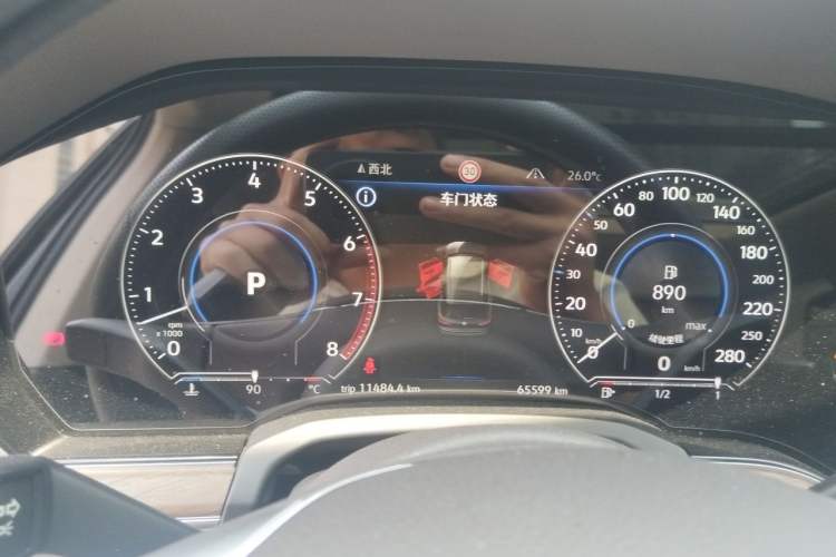 Used Volkswagen Touareg 2019 3.0 TSI RuiFeng Edition China VI Standard Instrument Cluster