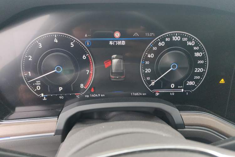Used Volkswagen Touareg 2019 3.0 TSI RuiFeng Edition China VI Standard Instrument Cluster