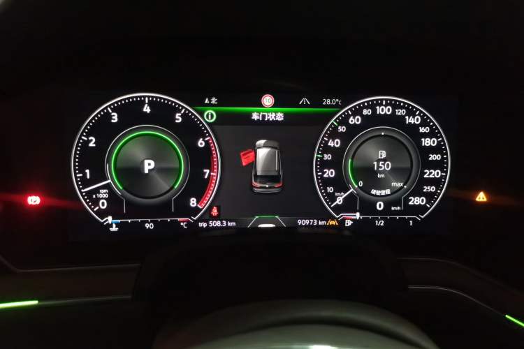 Used Volkswagen Touareg 2019 3.0 TSI RuiFeng Edition China V Standard Instrument Cluster