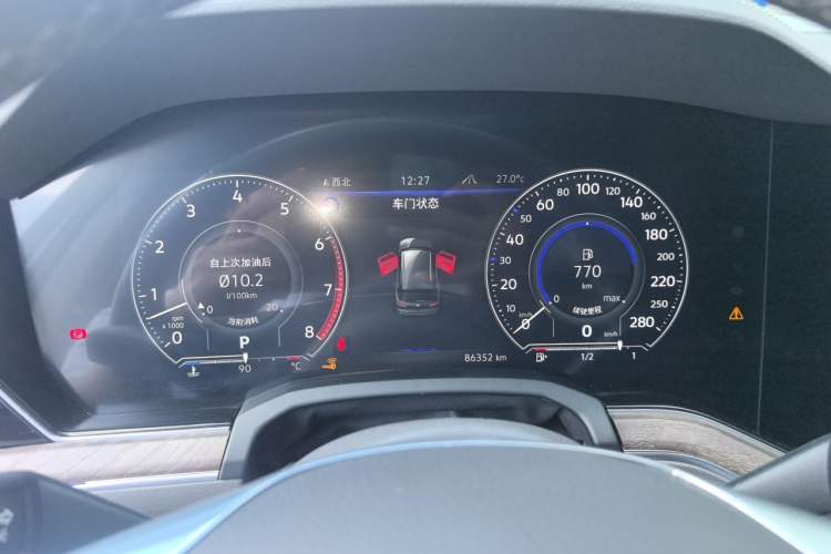 Used Volkswagen Touareg 2019 3.0 TSI RuiFeng Edition China V Standard Instrument Cluster