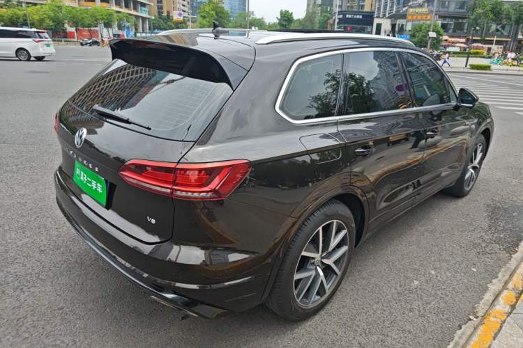 Used Volkswagen Touareg 2019 3.0 TSI RuiFeng Edition China V Standard Rear Right 45 Deg