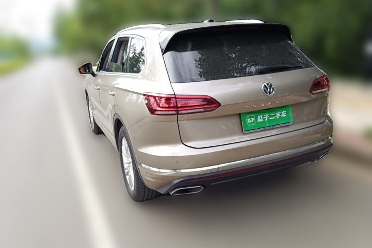 Used Volkswagen Touareg 2019 2.0 TSI Ruiyi Edition China V Standard Rear Left 45 Deg