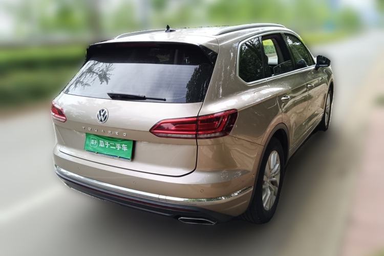 Used Volkswagen Touareg 2019 2.0 TSI Ruiyi Edition China V Standard Rear Right 45 Deg