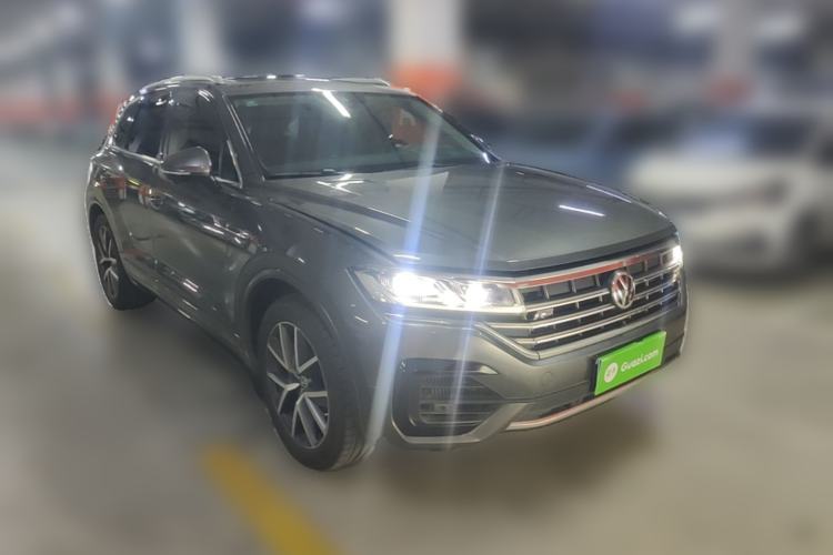 Used Volkswagen Touareg 2019 3.0 TSI RuiFeng Edition China VI Standard Front Right 45 Deg