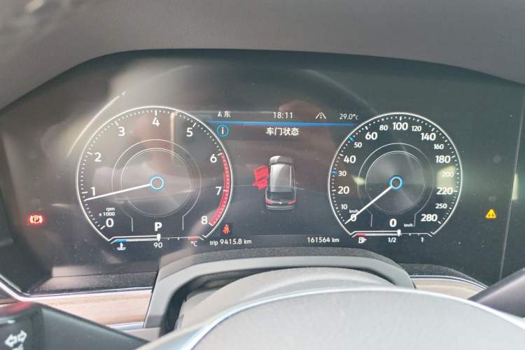 Used Volkswagen Touareg 2019 2.0TSI Ruiyi Edition China VI Standard Instrument Cluster