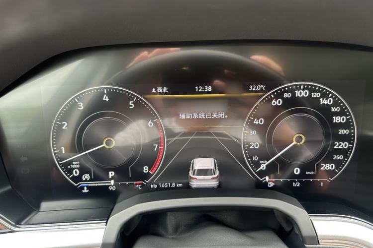 Used Volkswagen Touareg 2019 3.0 TSI RuiFeng Edition China VI Standard Instrument Cluster