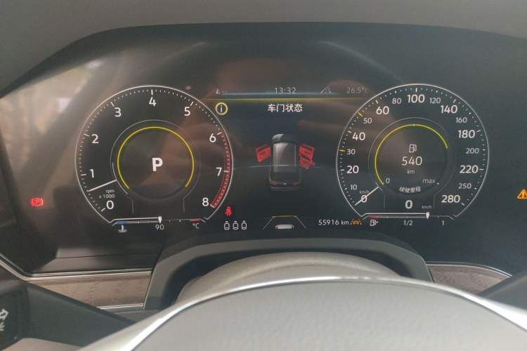 Used Volkswagen Touareg 2019 3.0 TSI RuiFeng Edition China V Standard Instrument Cluster