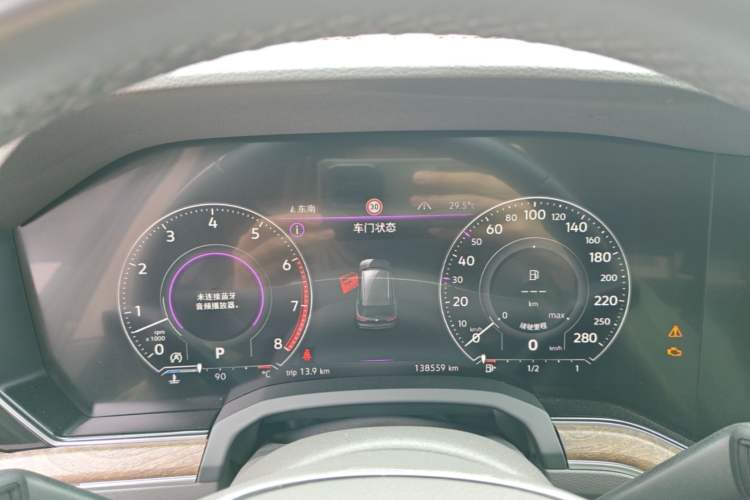 Used Volkswagen Touareg 2019 3.0 TSI RuiFeng Edition China VI Standard Instrument Cluster