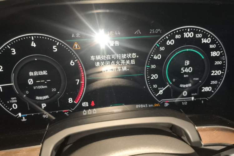 Used Volkswagen Touareg 2019 3.0 TSI RuiFeng Edition China VI Standard Instrument Cluster