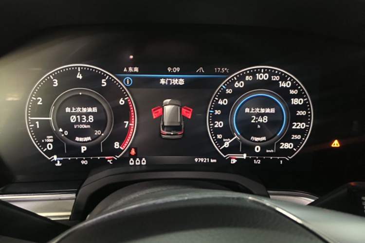 Used Volkswagen Touareg 2019 2.0TSI Ruiyi Edition China VI Standard Instrument Cluster