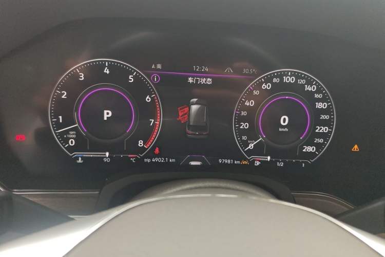 Used Volkswagen Touareg 2019 3.0 TSI RuiFeng Edition China VI Standard Instrument Cluster