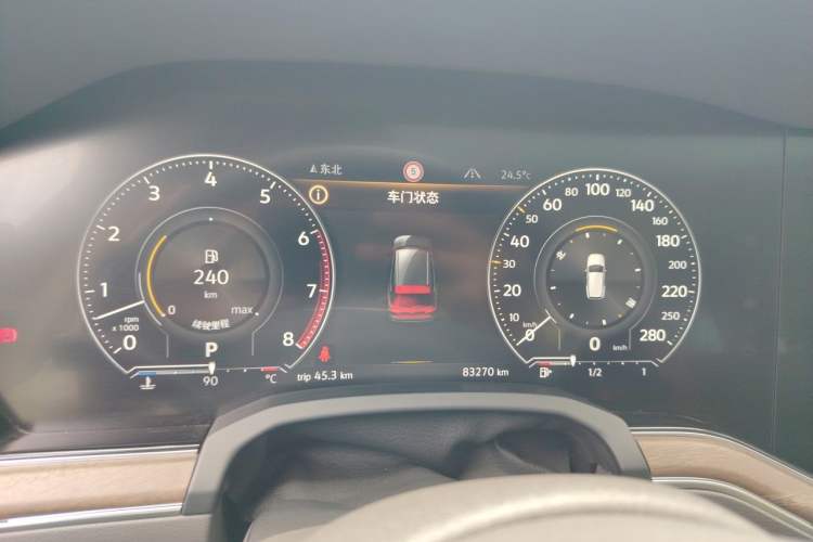 Used Volkswagen Touareg 2019 3.0 TSI RuiFeng Edition China V Standard Instrument Cluster