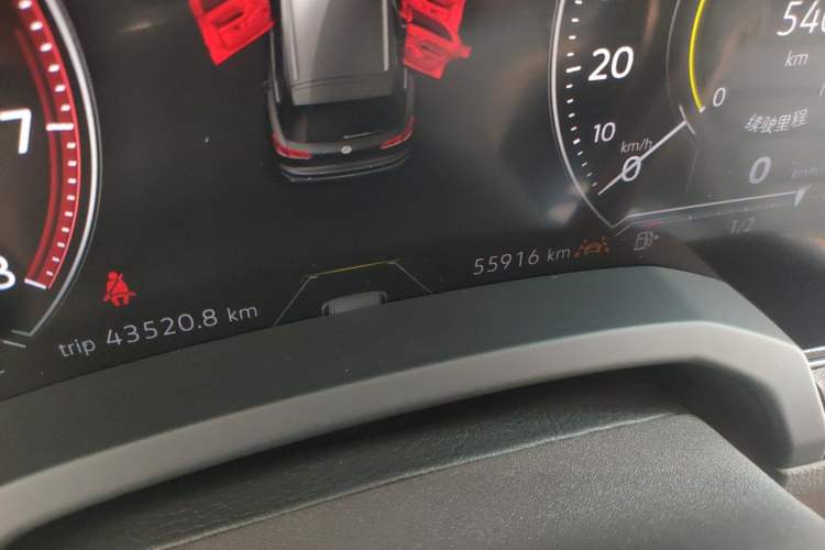 Used Volkswagen Touareg 2019 3.0 TSI RuiFeng Edition China V Standard Odometer Close Up