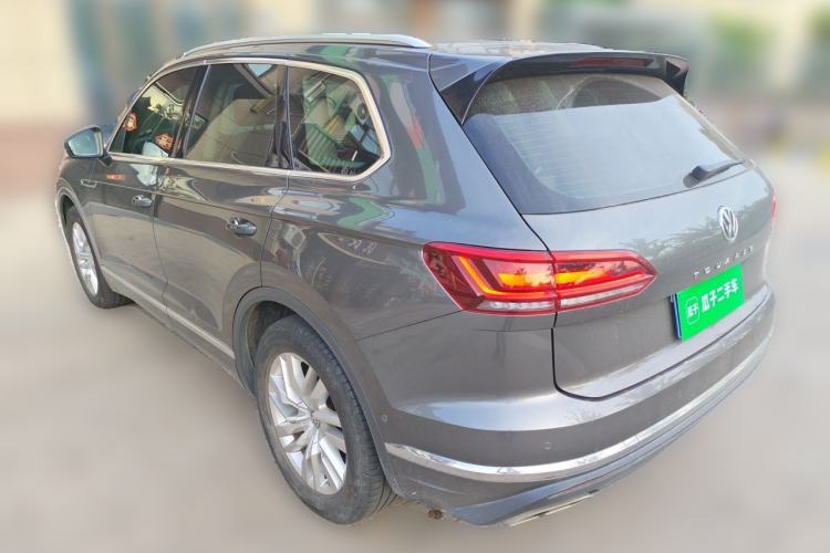 Used Volkswagen Touareg 2019 2.0TSI Ruiyi Edition China VI Standard Rear Left 45 Deg