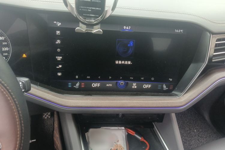 Used Volkswagen Touareg 2019 3.0 TSI RuiFeng Edition China VI Standard Audio And AC Panel