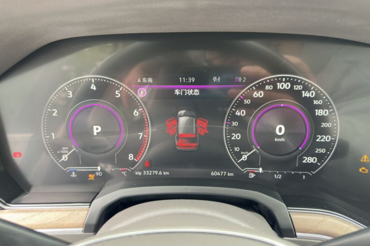 Used Volkswagen Touareg 2019 2.0 TSI Ruiyi Edition China V Standard Odometer Close Up
