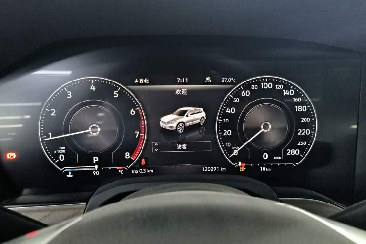 Used Volkswagen Touareg 2019 3.0 TSI RuiFeng Edition China V Standard Instrument Cluster