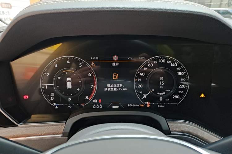Used Volkswagen Touareg 2020 3.0 TSI Luxury Edition China VI Instrument Cluster