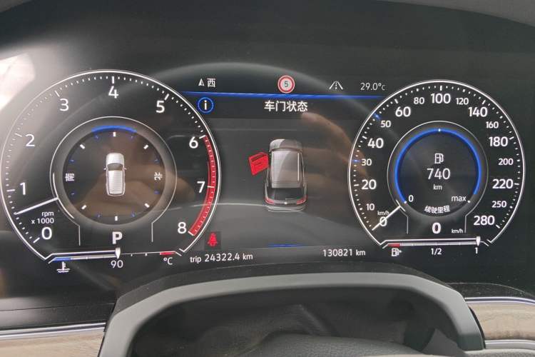 Used Volkswagen Touareg 2020 3.0 TSI Luxury Edition China VI Instrument Cluster