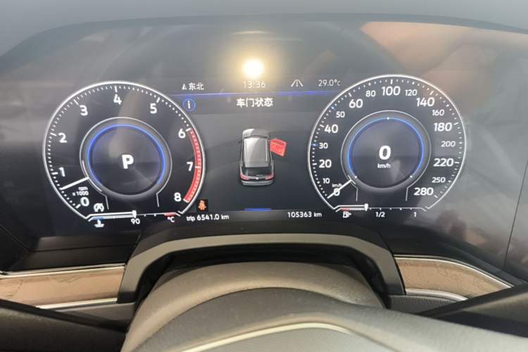 Used Volkswagen Touareg 2020 3.0 TSI Luxury Edition China VI Instrument Cluster