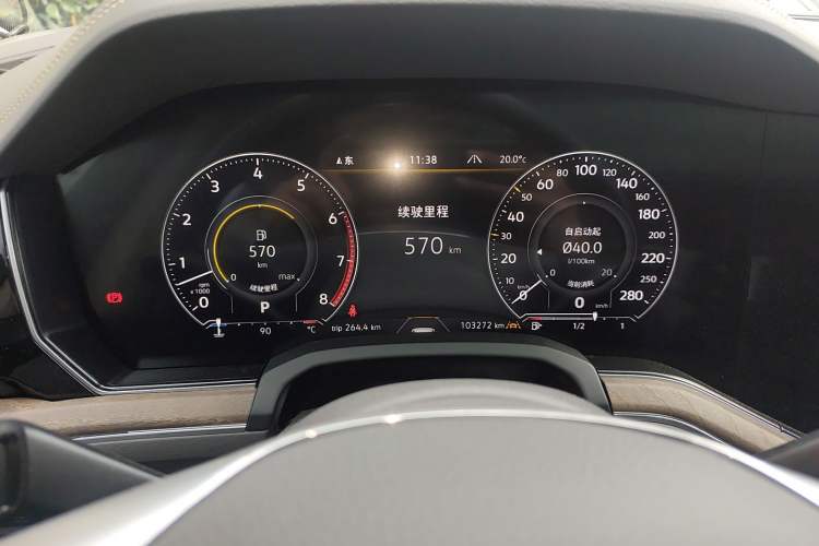Used Volkswagen Touareg 2020 3.0 TSI Luxury Edition China VI Instrument Cluster