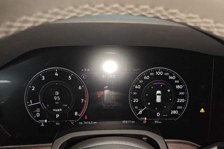 Used Volkswagen Touareg 2020 2.0 TSI RuiShang Edition China VI Standard Instrument Cluster