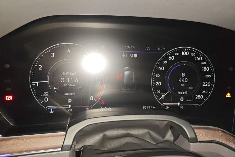 Used Volkswagen Touareg 2020 2.0 TSI RuiShang Edition China VI Standard Instrument Cluster
