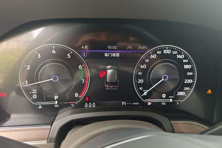 Used Volkswagen Touareg 2020 2.0 TSI RuiShang Edition China VI Standard Instrument Cluster