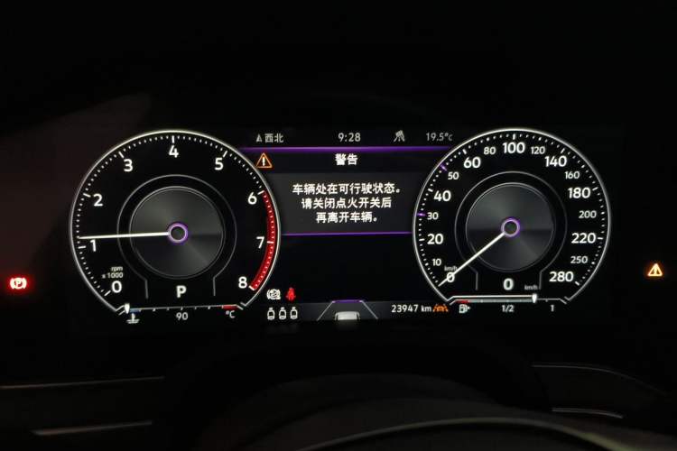 Used Volkswagen Touareg 2020 3.0 TSI Luxury Edition China VI Instrument Cluster