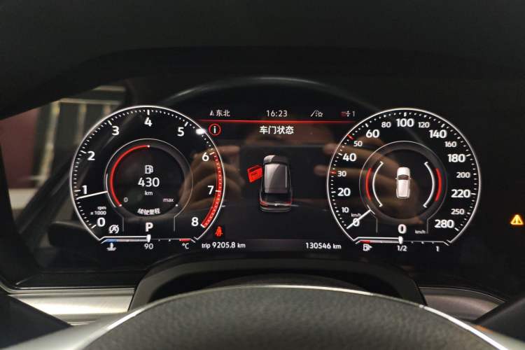 Used Volkswagen Touareg 2020 2.0 TSI RuiShang Edition China VI Standard Instrument Cluster