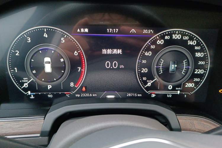 Used Volkswagen Touareg 2020 3.0 TSI Luxury Edition China VI Instrument Cluster