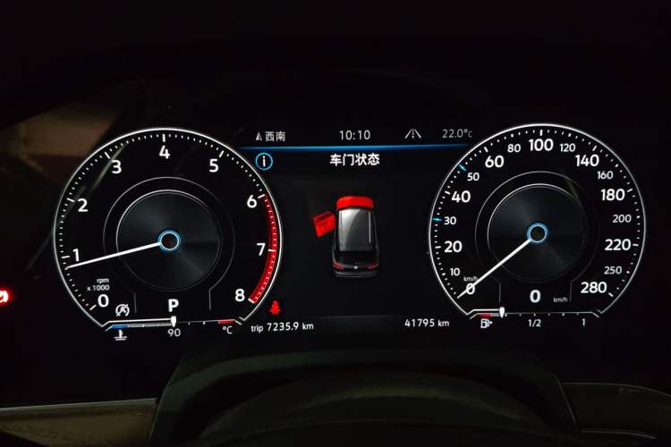 Used Volkswagen Touareg 2020 2.0 TSI RuiShang Edition China VI Standard Instrument Cluster