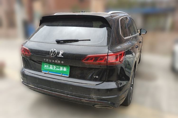 Used Volkswagen Touareg 2020 3.0 TSI Luxury Edition China VI Rear Right 45 Deg