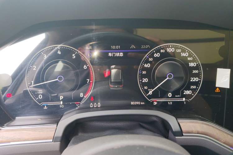 Used Volkswagen Touareg 2020 2.0 TSI RuiShang Edition China VI Standard Instrument Cluster