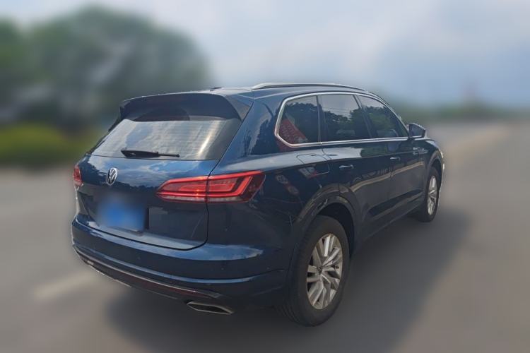 Used Volkswagen Touareg 2020 2.0 TSI RuiShang Edition China VI Standard Rear Right 45 Deg