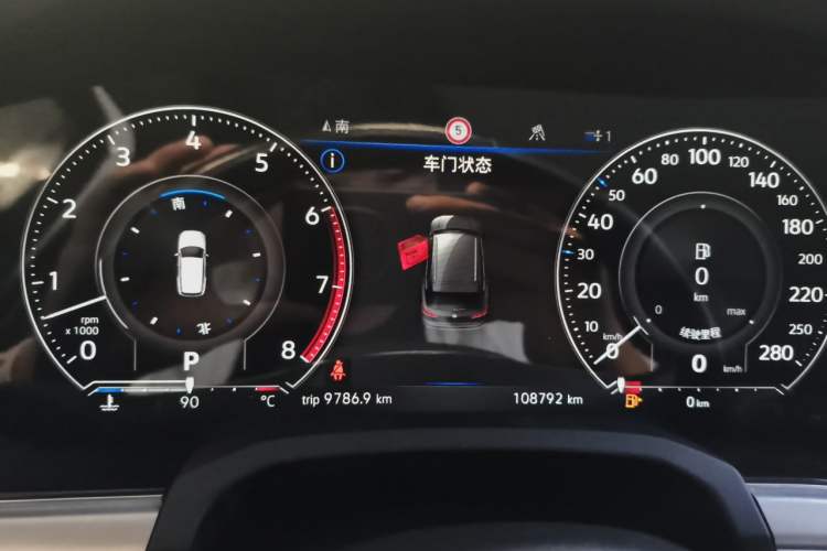 Used Volkswagen Touareg 2020 3.0 TSI Luxury Edition China VI Instrument Cluster