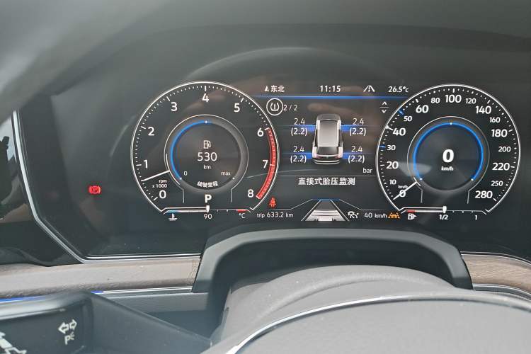 Used Volkswagen Touareg 2020 3.0 TSI Luxury Edition China VI Instrument Cluster