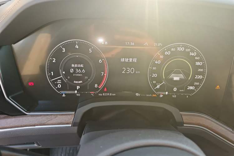 Used Volkswagen Touareg 2020 3.0 TSI Luxury Edition China VI Instrument Cluster