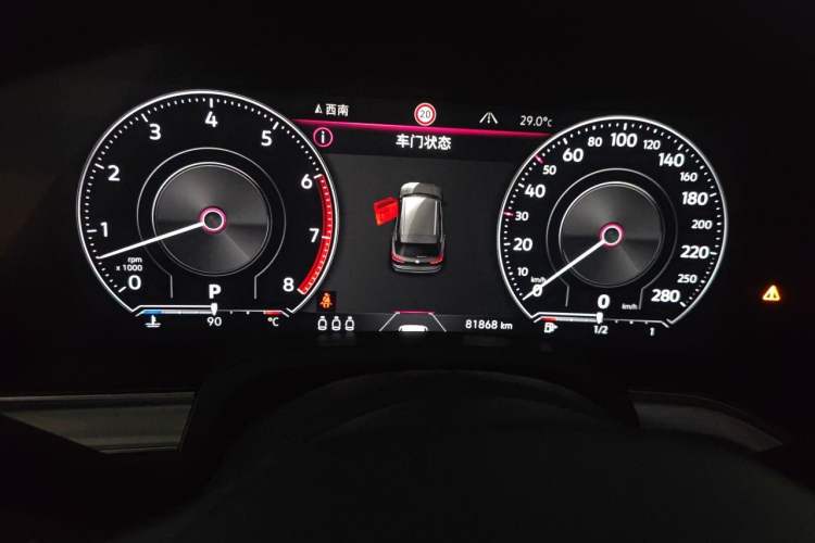 Used Volkswagen Touareg 2020 3.0 TSI Luxury Edition China VI Instrument Cluster