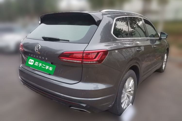 Used Volkswagen Touareg 2020 2.0 TSI RuiShang Edition China VI Standard Rear Right 45 Deg