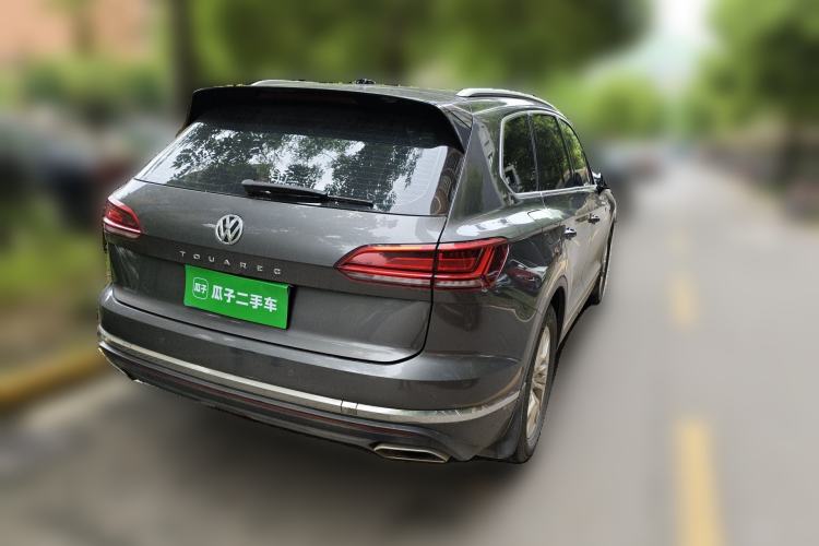 Used Volkswagen Touareg 2020 2.0 TSI RuiShang Edition China VI Standard Rear Right 45 Deg