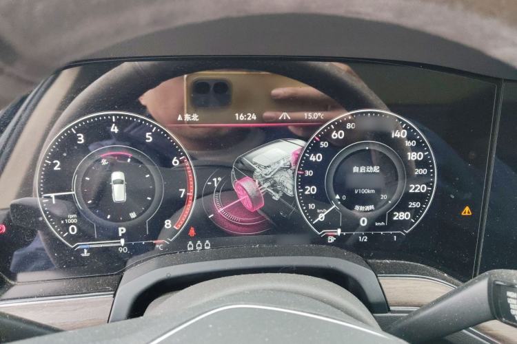 Used Volkswagen Touareg 2021 2.0 TSI RuiShang Edition Instrument Cluster