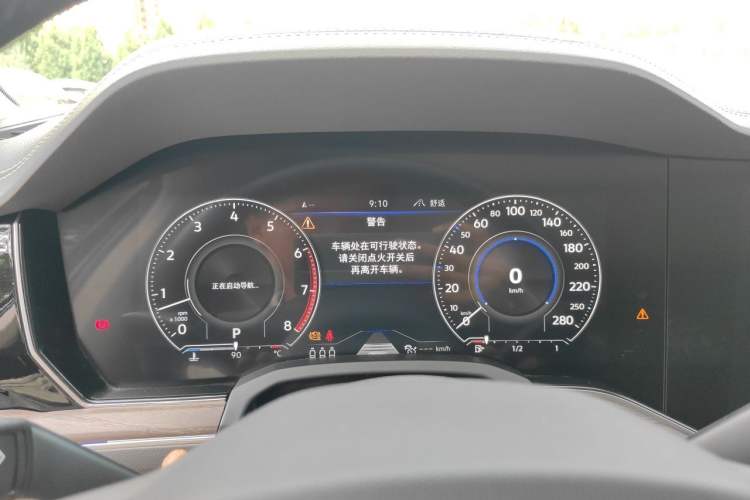 Used Volkswagen Touareg 2021 3.0 TSI Luxury Edition Black Diamond Sport Package Instrument Cluster