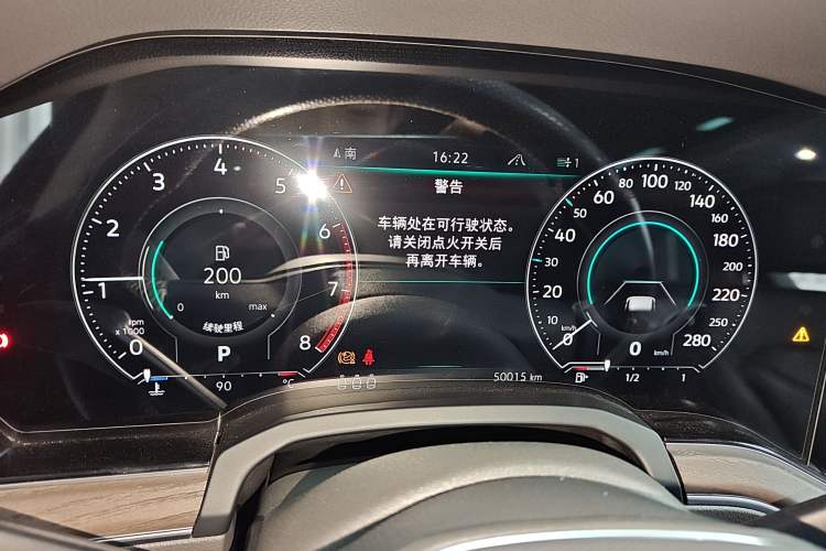 Used Volkswagen Touareg 2021 3.0 TSI Prestige Edition Classic Sport Package Instrument Cluster