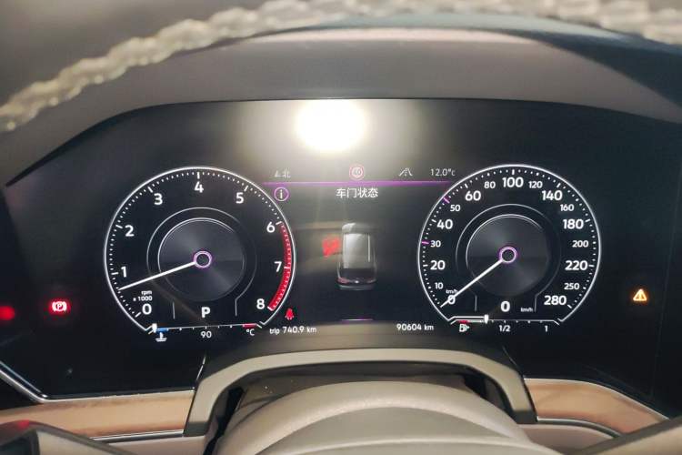 Used Volkswagen Touareg 2021 3.0 TSI Prestige Edition Classic Sport Package Instrument Cluster