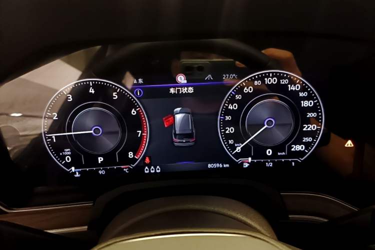 Used Volkswagen Touareg 2021 3.0 TSI Prestige Edition Classic Sport Package Instrument Cluster
